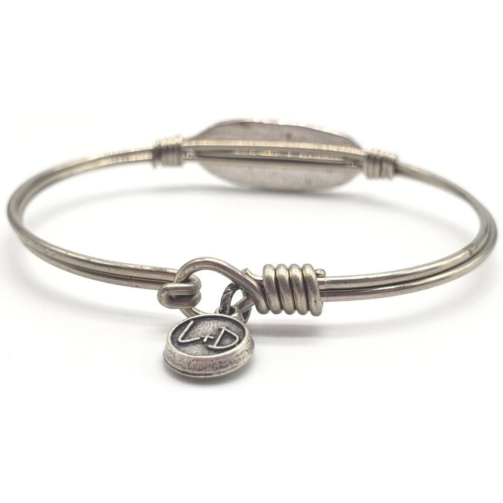 Silvertone Luca And Danni Bangle Snowflake Bracel… - image 4